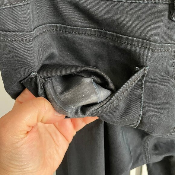 SILVER JEANS Suki Slim W28 L31 Black Women's Jeans, Flaw - Picture 8 of 16